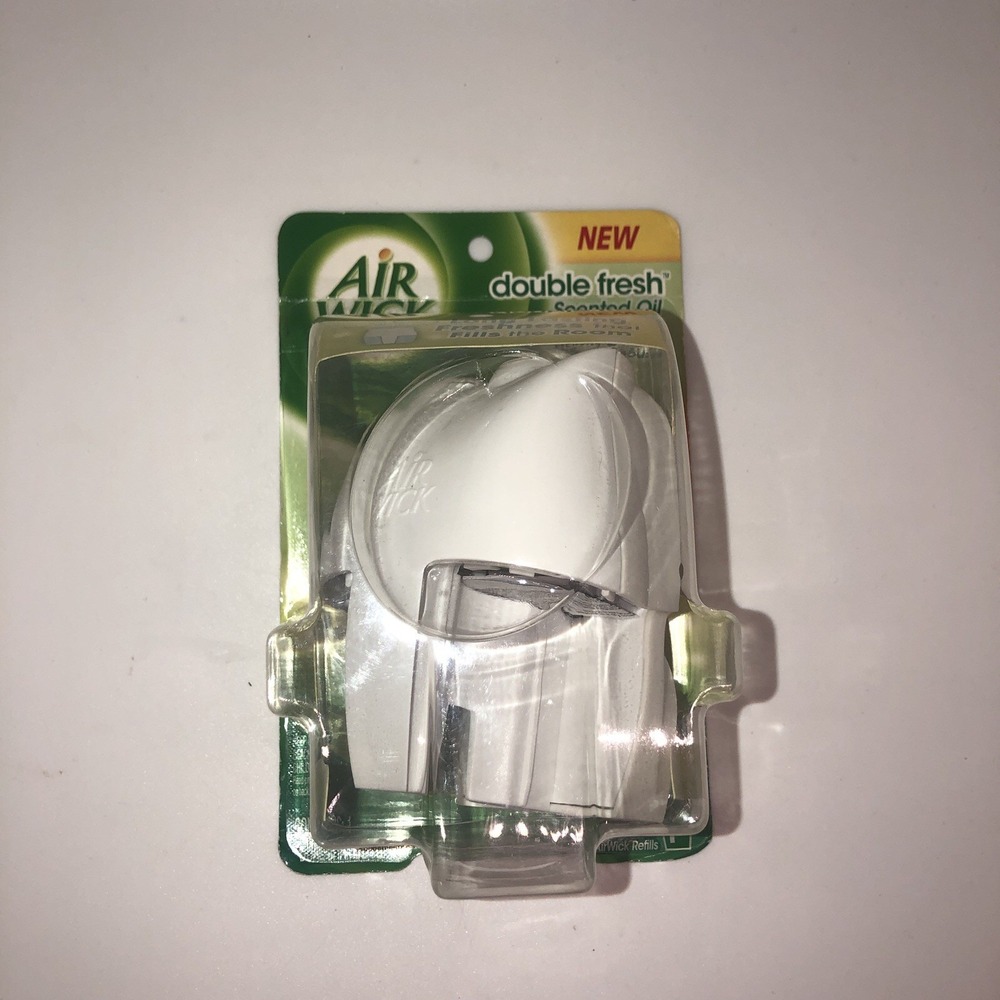 1 Air Wick Double Fresh Dual Scented Oil Warmer Unit USE 2 REFILLS AT A TIME